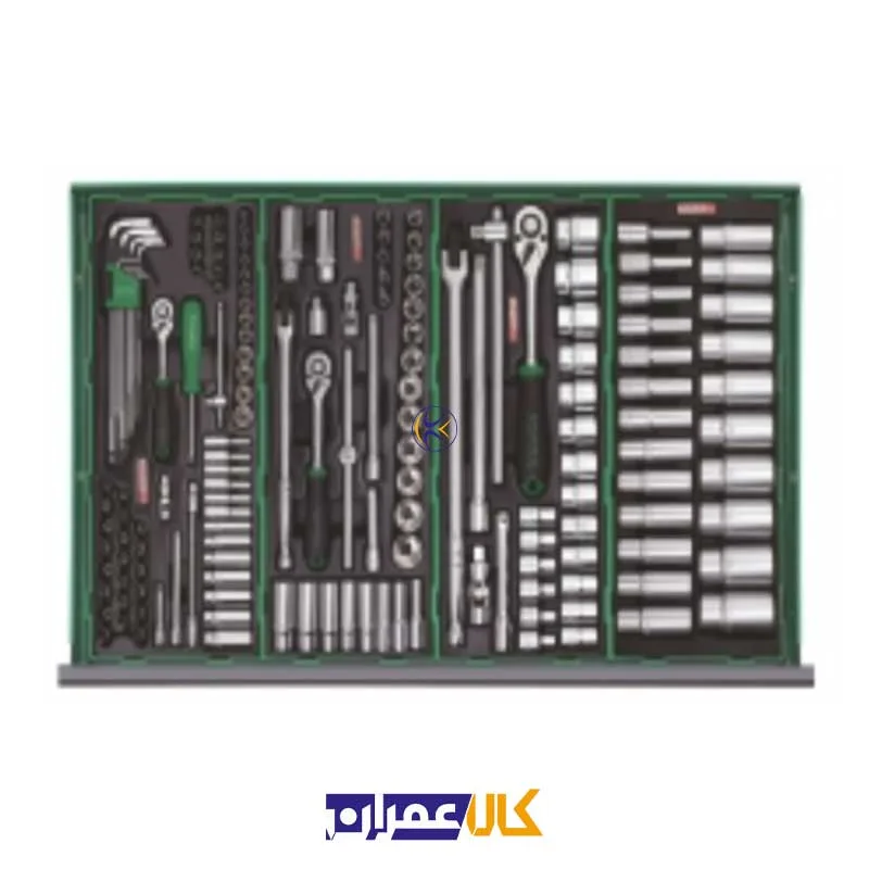 جعبه ابزار 8 کشوئی چرخ دار مدل GT-36001 تاپ تول Toptul