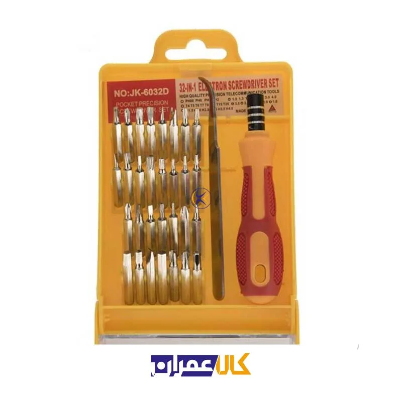 مجموعه 32 عددی پیچ گوشتی موبایلی Hoshe مدل JK-6032D