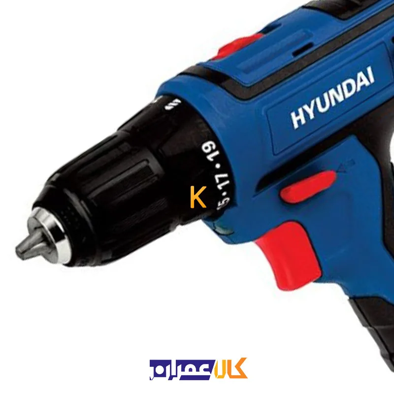 دریل پیچ گوشتی شارژی مدل HP122-A هیوندای