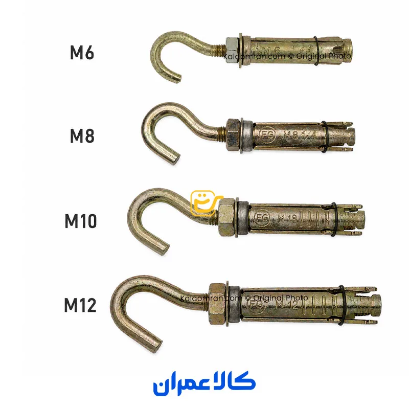 رول بولت قلاب دار سقفی