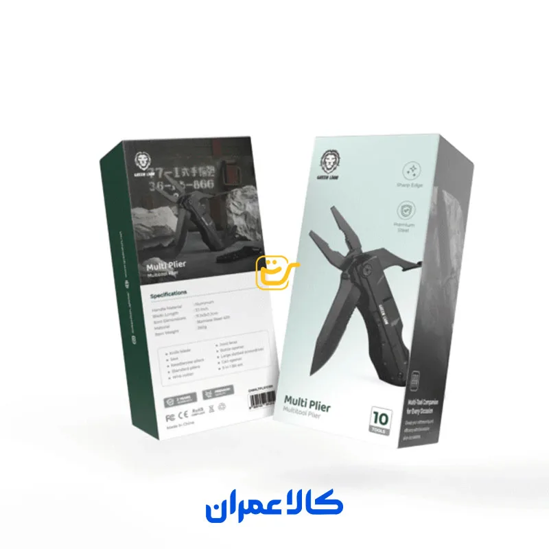 انبردست 10 کاره گرین لاین مدل GNMLTPLR10BK