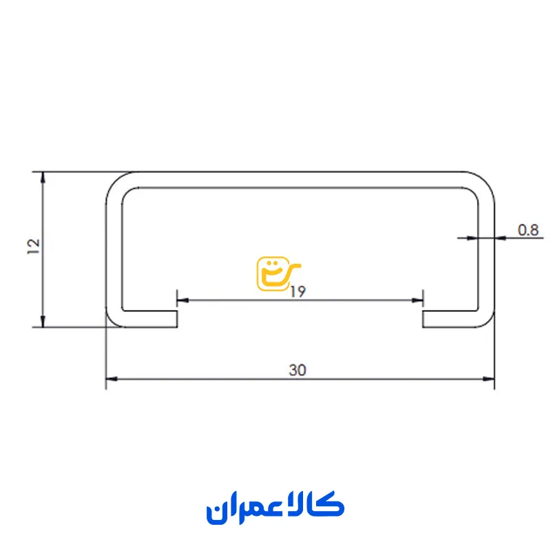 پروفیل CL-C-30-12 سازه عمران