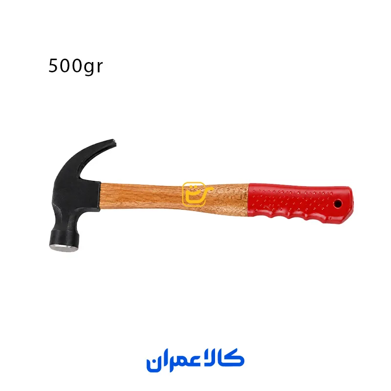چکش میخ کش دسته چوبی مهدوی