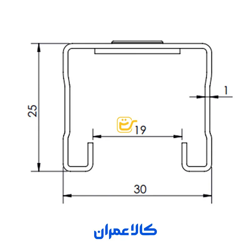 پروفیل CL-G-35-25 سازه عمران