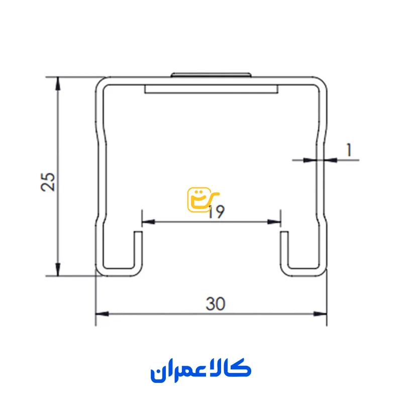 پروفیل CL-C-35-35 سازه عمران