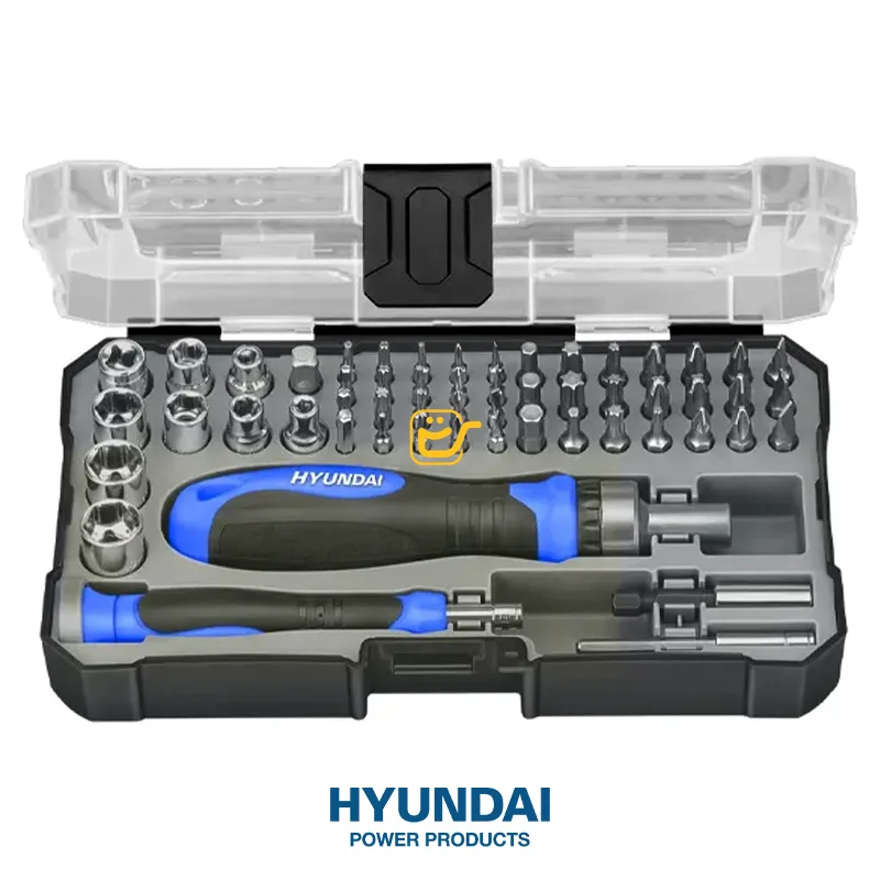 ست سر پیچ گوشتی 55 پارچه مدل HC-55b هیوندای