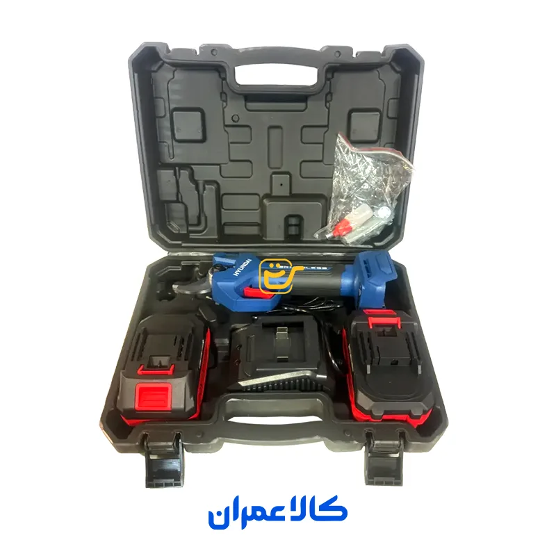 قیچی باغبانی شارژی براشلس 20 ولت مدل HP-5245 هیوندای