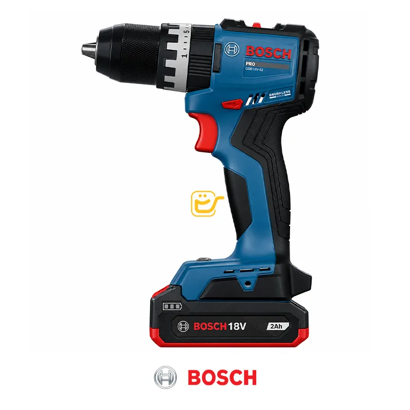 دریل پیچ گوشتی چکشی شارژی مدل GSB 18V-52 بوش