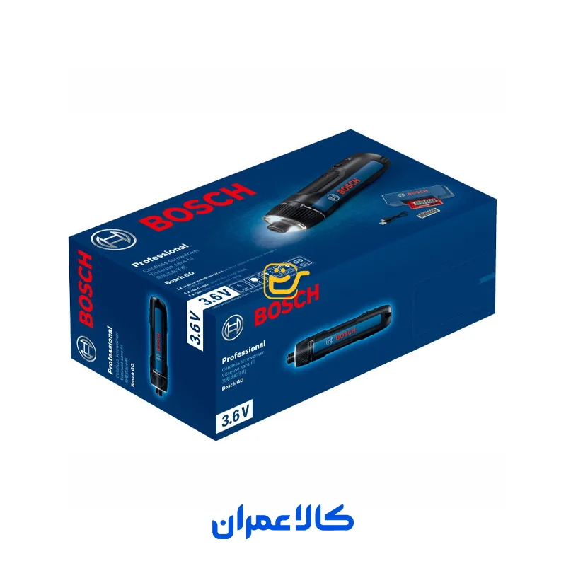 پیچ گوشتی شارژی 3.6 ولت مدل GO 3 بوش 