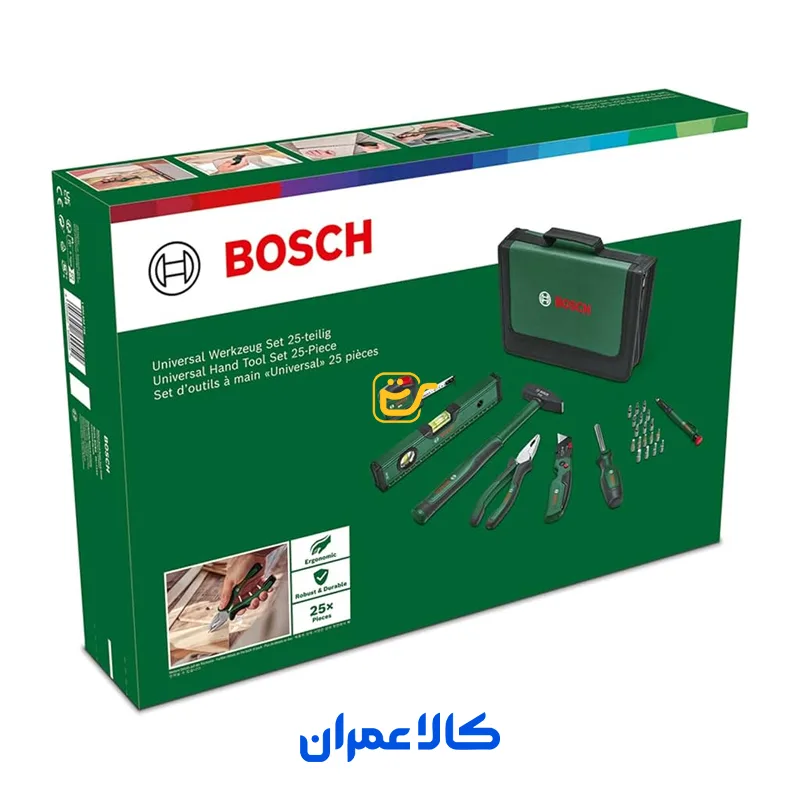 مجموعه 52 عددی ابزار دستی فوق حرفه ای مدل 1600A02BY7 بوش