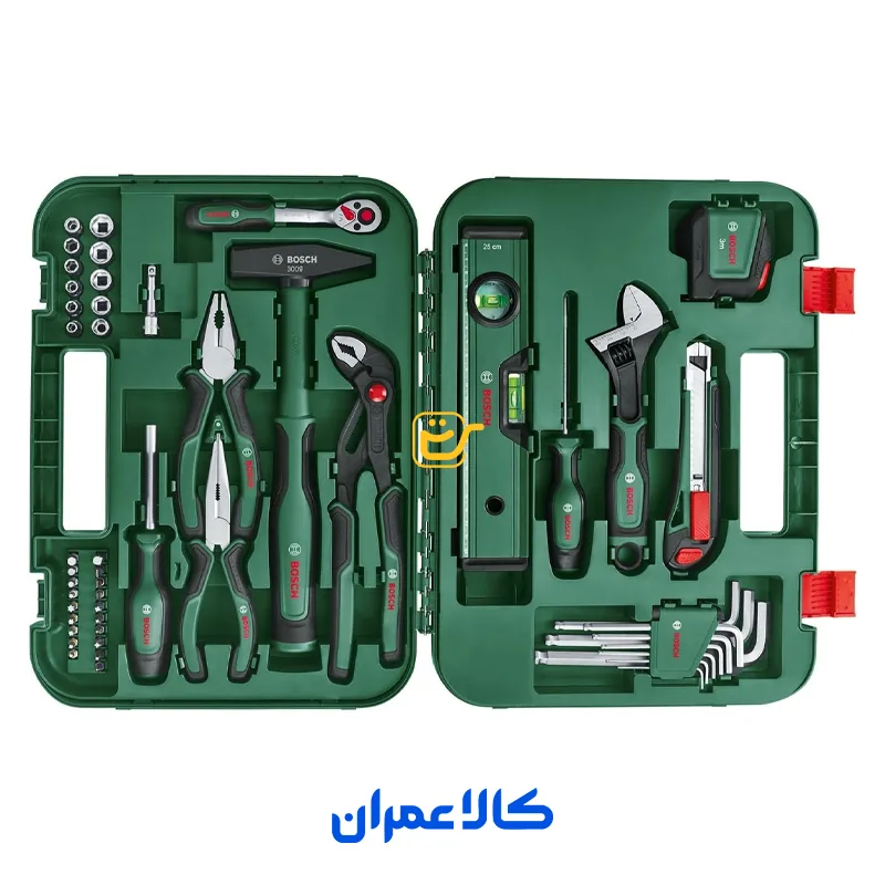 مجموعه 52 عددی ابزار دستی فوق حرفه ای مدل 1600A02BY7 بوش