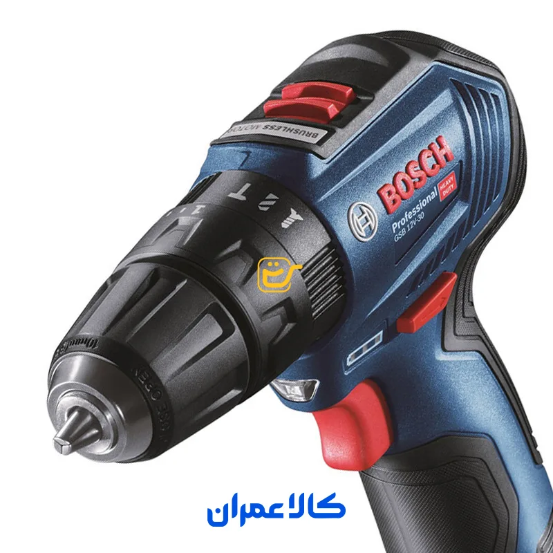 دریل پیچ گوشتی چکشی شارژی براشلس مدل GSB 12V-30 بوش