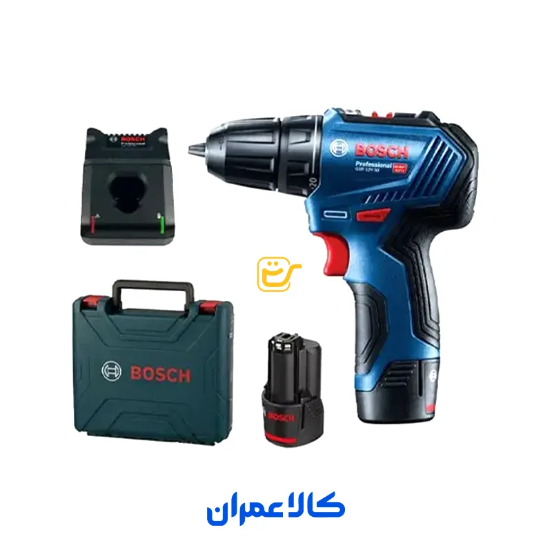 دریل پیچ گوشتی شارژی براشلس 12 ولت مدل GSR 12V-30 بوش