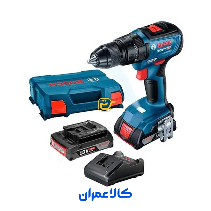 دریل پیچ گوشتی چکشی شارژی مدل GSB18V-50 بوش