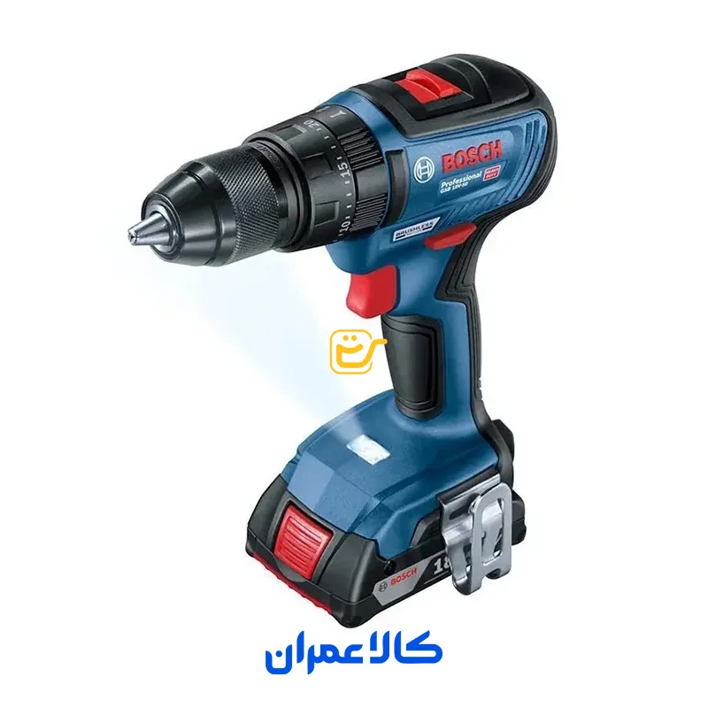 دریل پیچ گوشتی چکشی شارژی مدل GSB18V-50 بوش