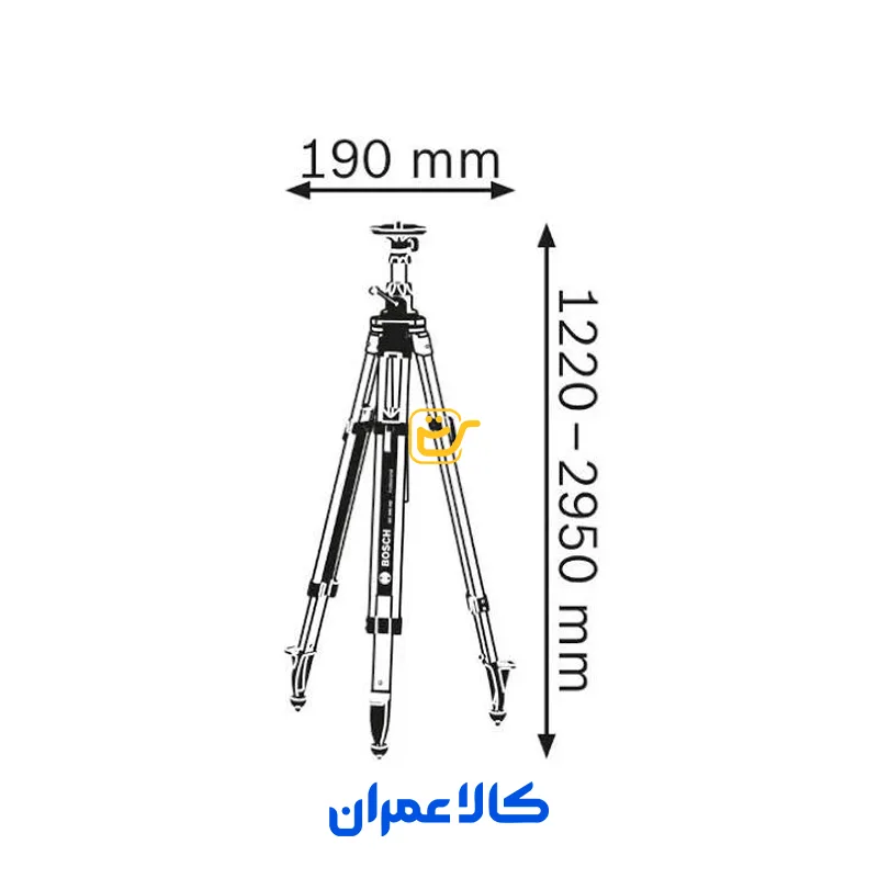 سه‌پایۀ BT 300 HD بوش