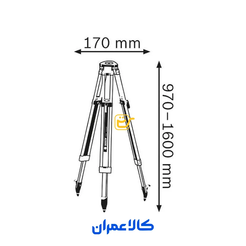 سه‌پایۀ اندازه گیری BT 160 بوش