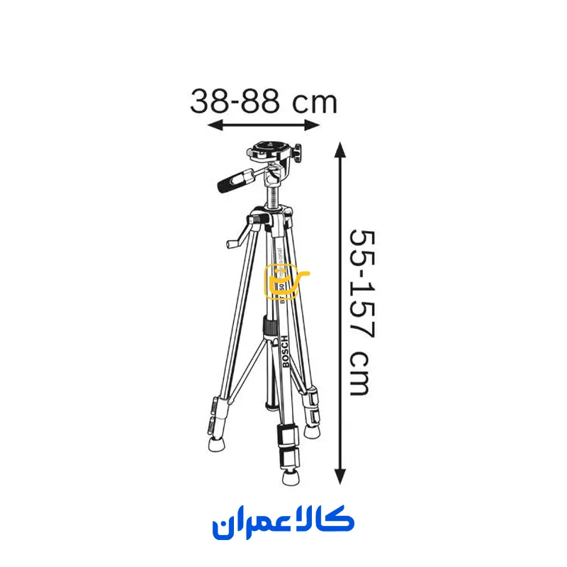 سه‌پایۀ اندازه گیری BT 150 بوش
