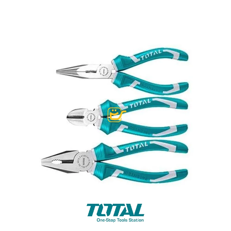ست انبر دست 3 پارچه اکونومی مدل THT1K0301 توتال
