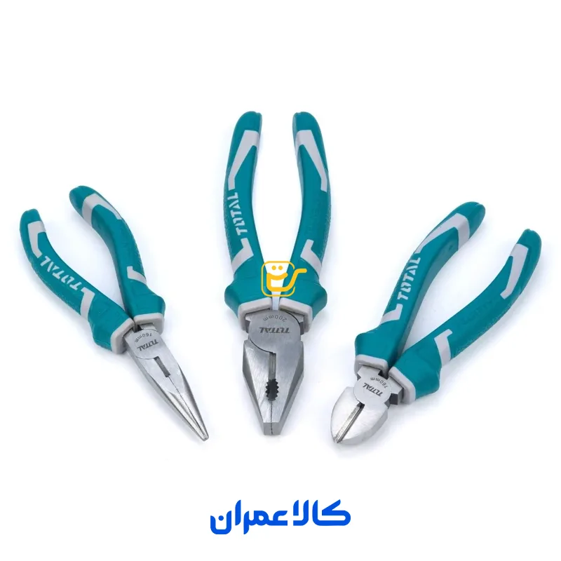 ست انبر دست 3 پارچه اکونومی مدل THT1K0301 توتال