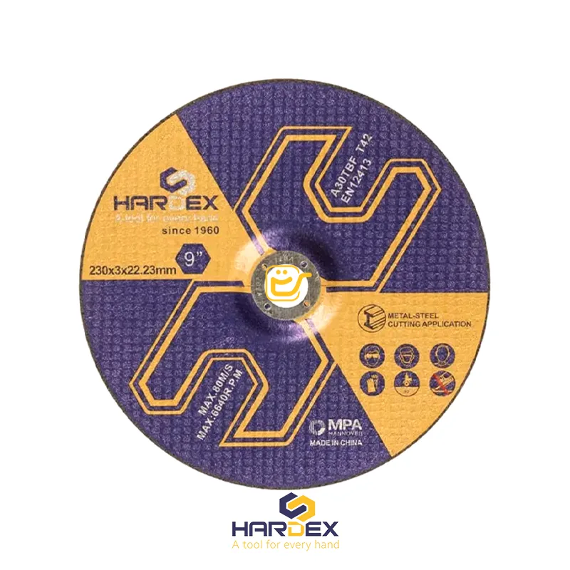 صفحه برش آهن و فولاد هاردکس HARDEX
