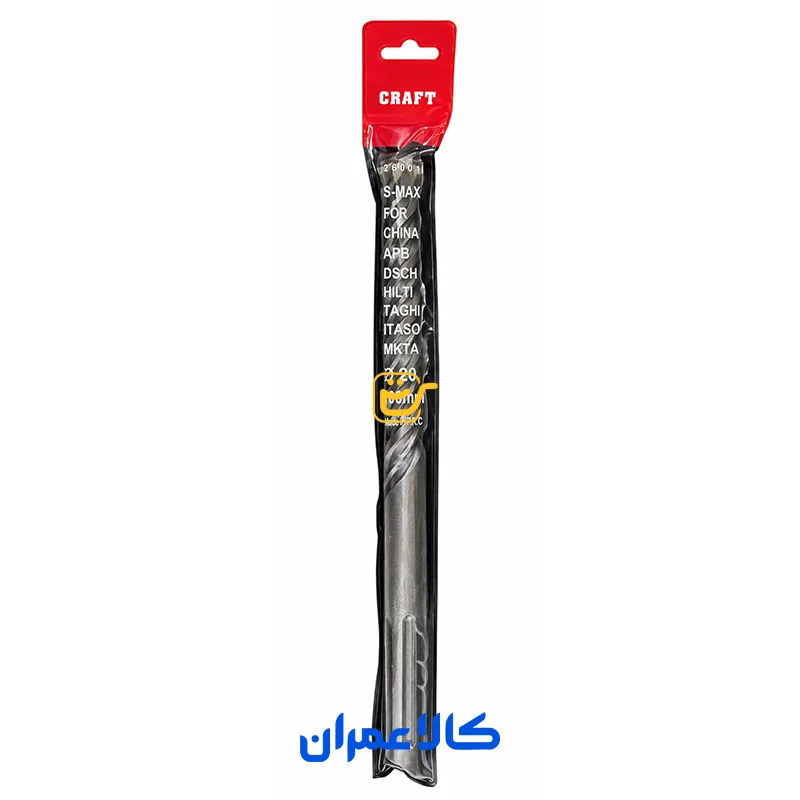 مته 5 شیار SDS Max کرافت چهار الماسه