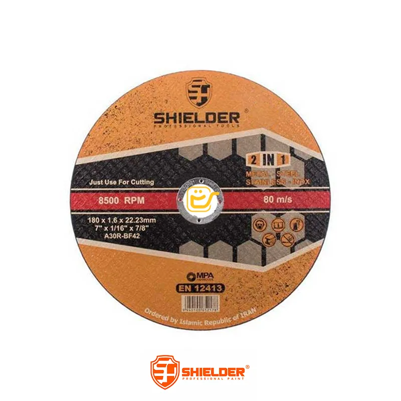 صفحه برش آهن و استیل شیلدر SHIELDER سری 2IN1