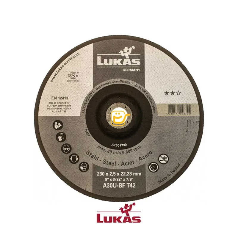 صفحه برش آهن و فولاد لوکاس LUKAS مدل T42