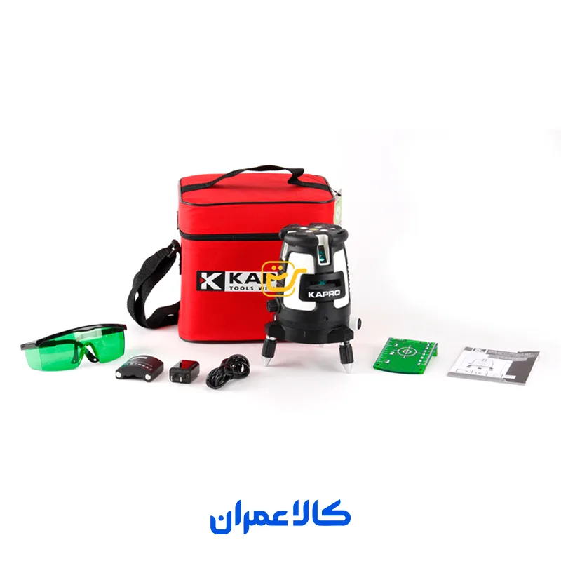 تراز لیزری نور سبز پنج خط مدل 875G Prolaser All-Lines کاپرو