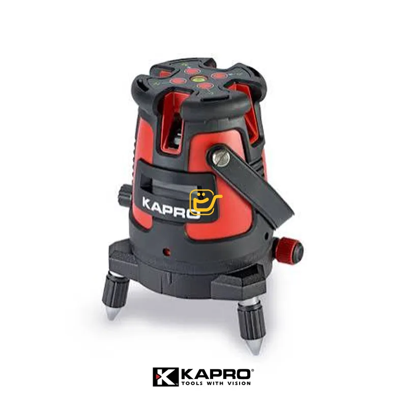 تراز لیزری نور قرمز پنج خط مدل 875 Prolaser کاپرو 