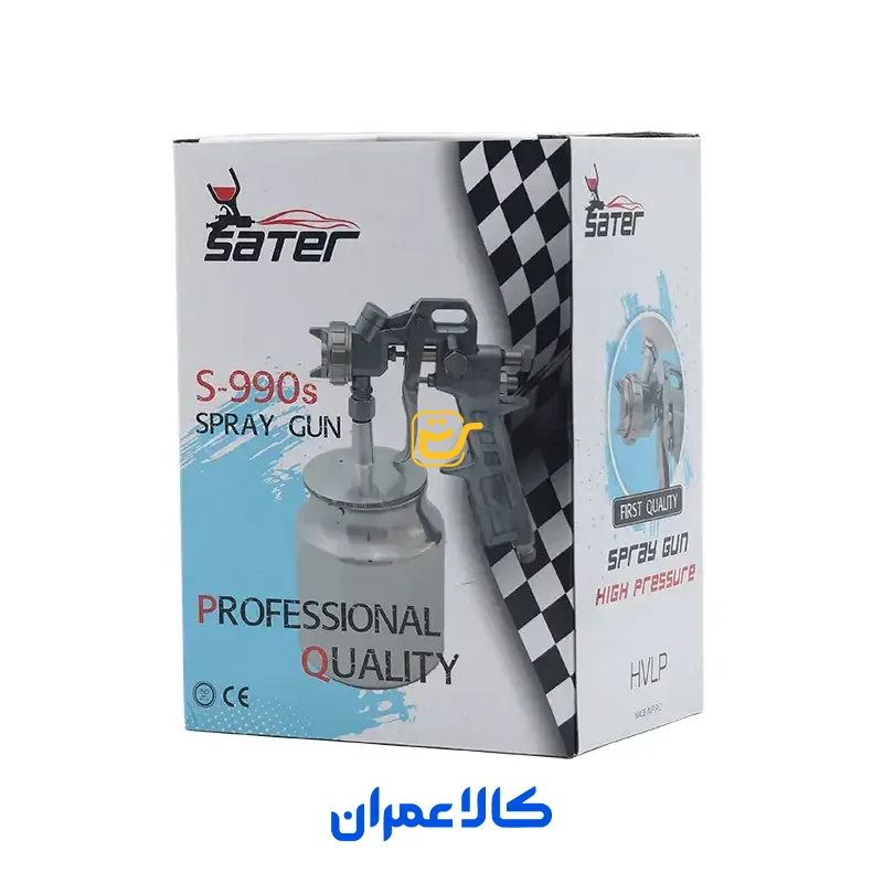 پیستوله رنگ پاش بادی مدل S-990S ساتر