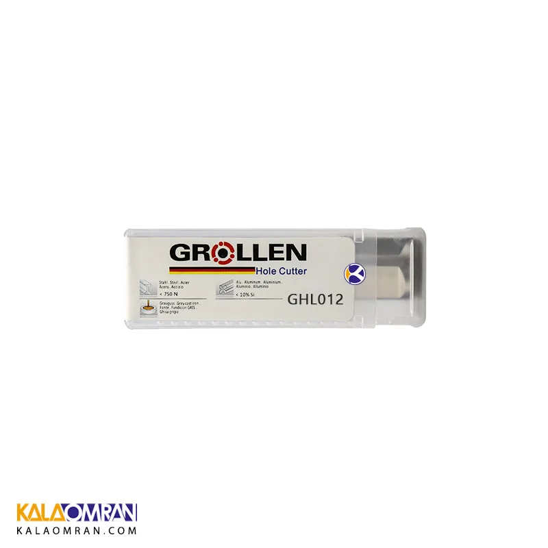 مته گردبر HSS سایز 12 گرولن