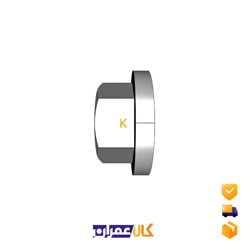 مهره واشر دار سایز 16 میلی متر