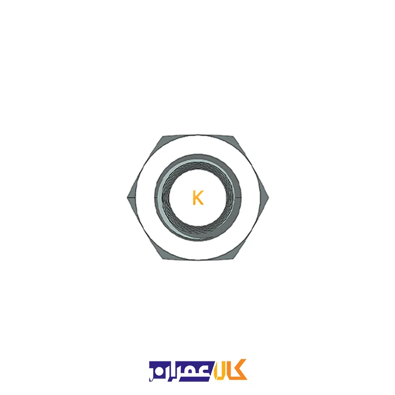 مهره شش گوش سایز 12 میلی متر