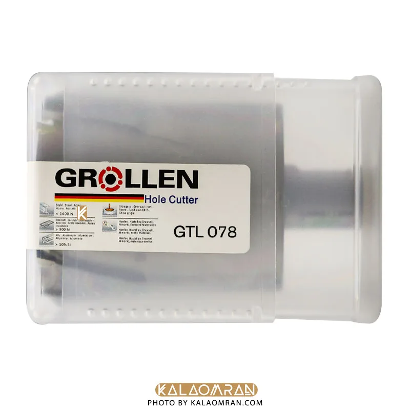 مته گردبر سر الماسه TCT سایز 78 گرولن
