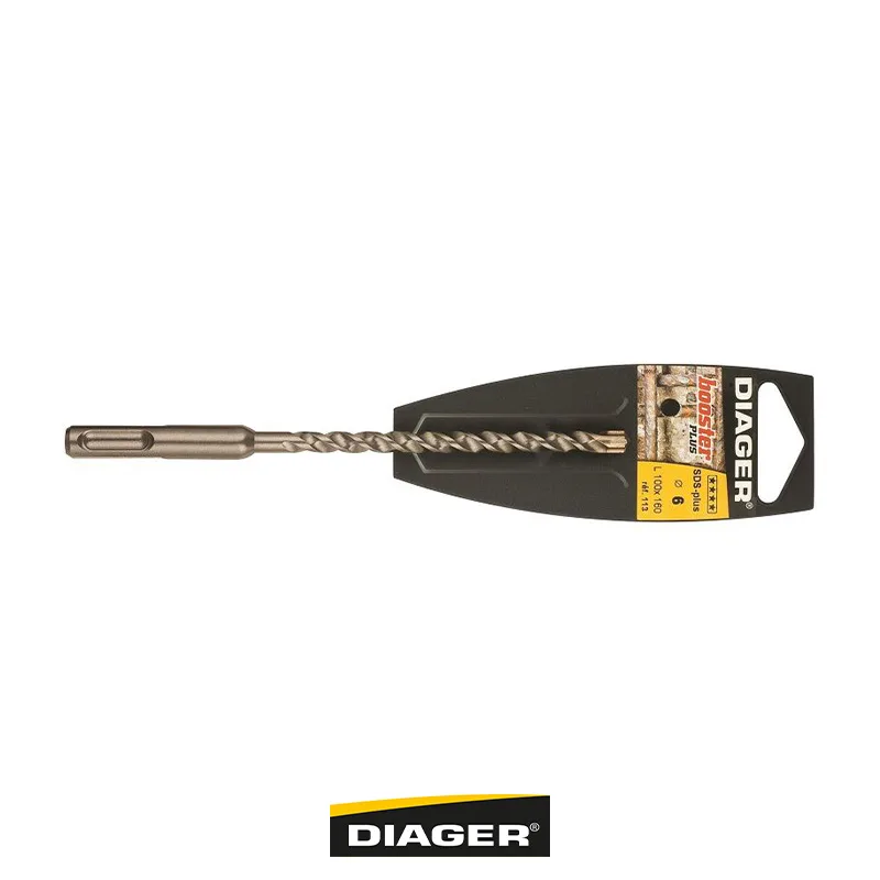 مته چهار شیار 12 میلی متر DIAGER