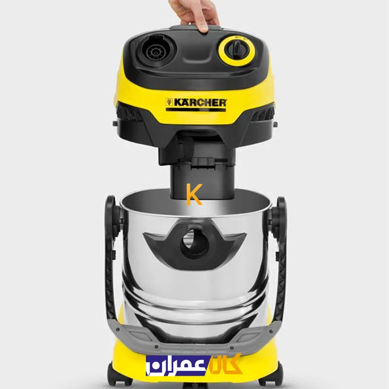 جارو برقی صنعتی آب و خاک WD6 P Premium کارشر