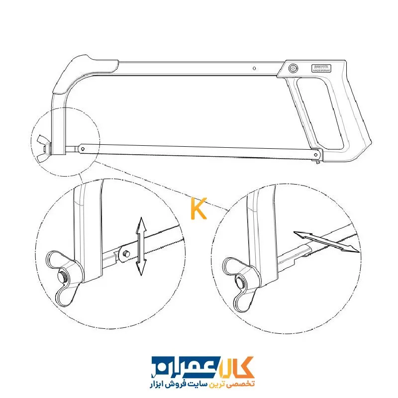 اره آهن بر مدل CF1011 ایران پتک
