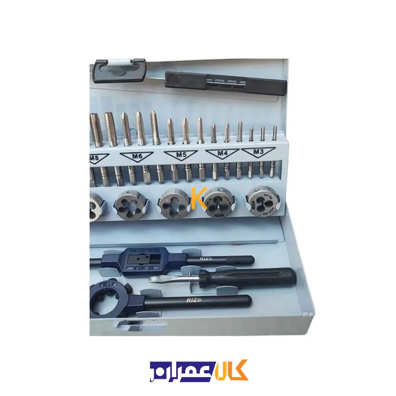 ست 32 عددی قلاویز دستی و حدیده مدل GCR15 ریزو