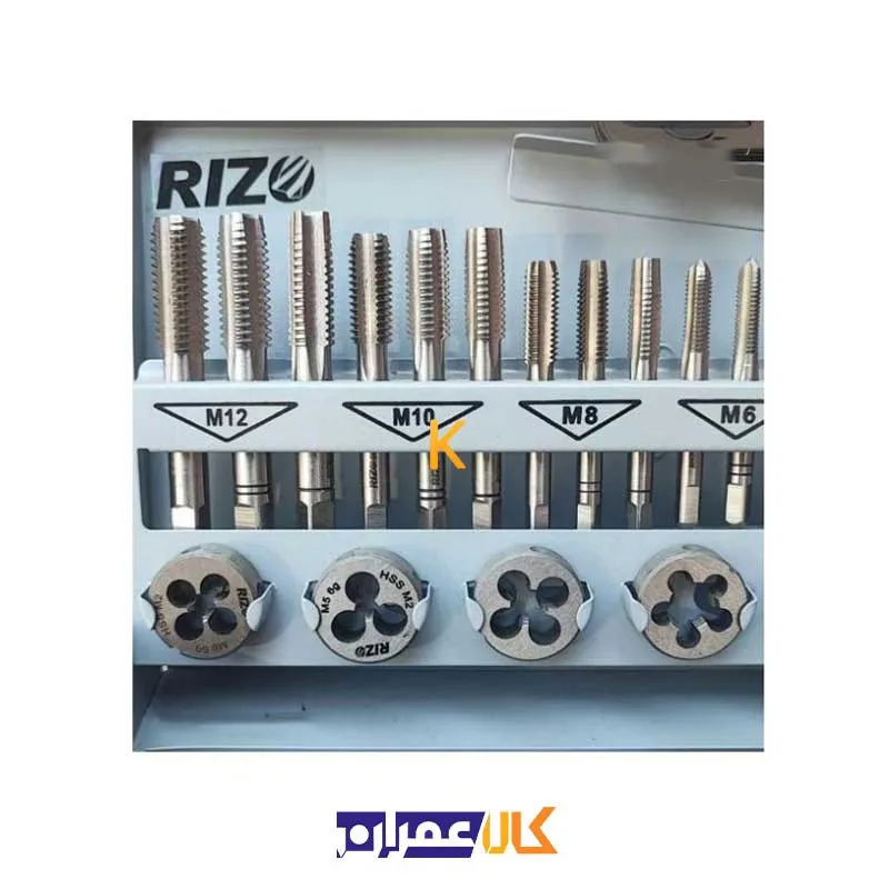 ست 32 عددی قلاویز دستی و حدیده مدل GCR15 ریزو
