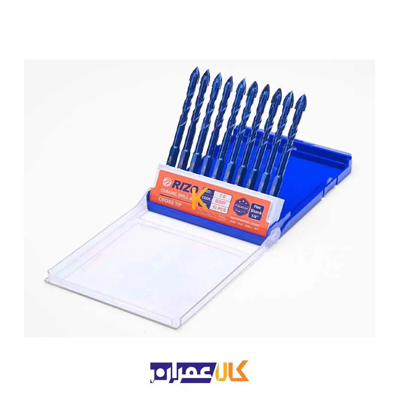مته پرسلان نیزه ای 3D و چهار الماسه مدل GD0 ریزو