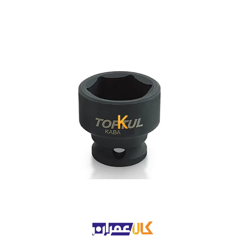 خرید بکس تکی مشکی 1/2 اینچ 6 پر مدل KABA16 تاپ تول