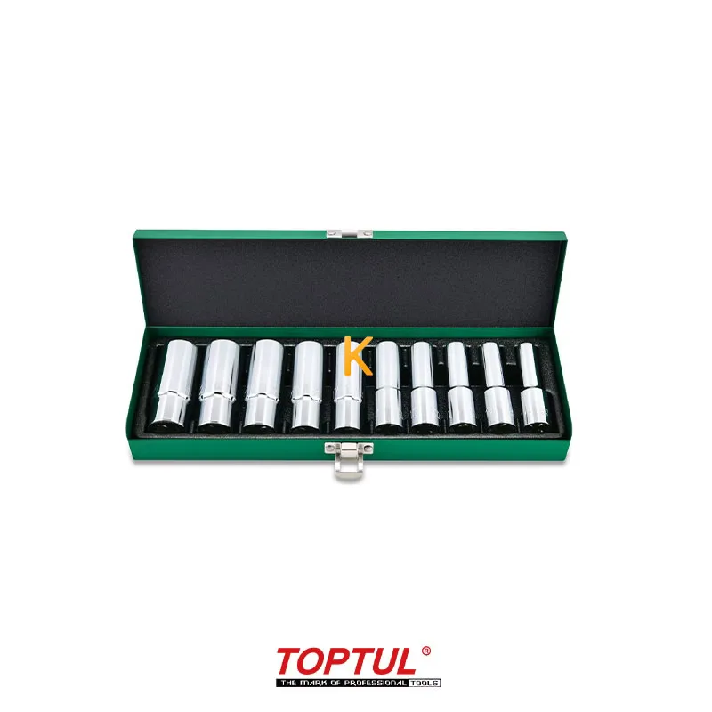 جعبه بکس ستاره ای 10 پارچه 1/2 اینچ مدل GAAD1011 تاپ تول