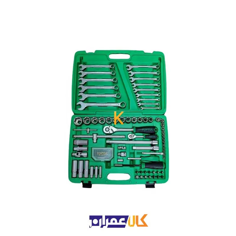 جعبه ابزار با لوازم 106 عددی مدل GCAI106B تاپ تول
