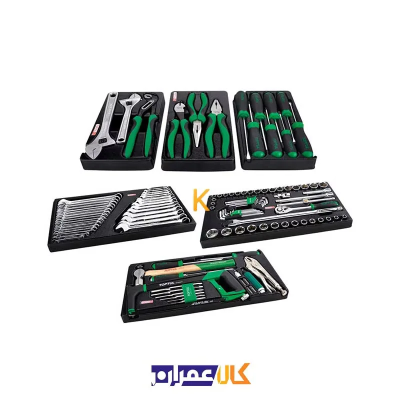 قیمت جعبه ابزار 6 کشو رومیزی مدل GCBZ120A تاپ تول