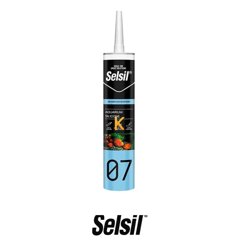 چسب سیلیکون آکواریوم ماهی مدل 07 سلسیل