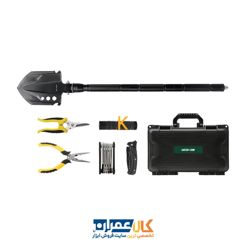 کیت ابزار چند کاره Survival X9 Outdoor Tool Kit گرین لاین
