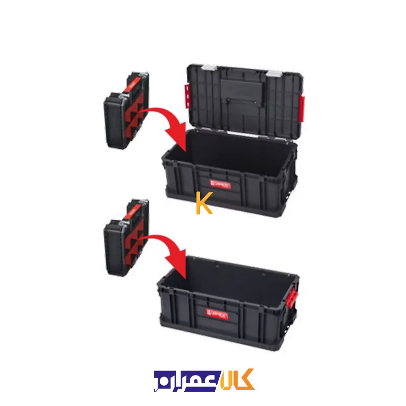 بهترین قیمت جعبه ابزار مدل SYSTEM TWO ORGANIZER MULTI کیوبریک