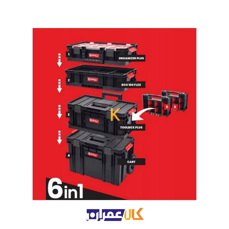 فروش ست جعبه ابزار مدل SET Two 6 in 1 کیوبریک