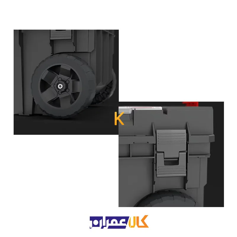 بهترین قیمت جعبه ابزار مدل System One Trolley Expert کیوبریک